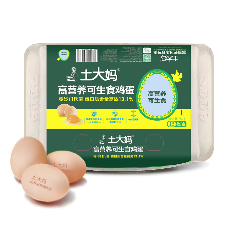 土大妈高营养可生食鸡蛋